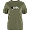 Hoja Wool T-shirt W Laurel Green