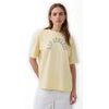 887650-01 Oversize tričko s logem Athletic VintageSoft Žlutá