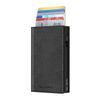 Wallet Click and Slide Sleek - leather Nappa Black / Black
