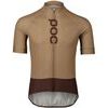 POC M's Essential Road Logo Jersey Jasper Brown/Axinite Brown