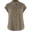 Övik Hemp Shirt SS W Suede Brown