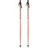 Race ski poles, black/orange