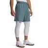 UA Tech Woven Wordmark Short-BLU