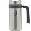 PIONEER Vacuum Capsule Flask with Handle 450 ml, stainless steel