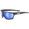 UVEX SPORTSTYLE 706 BLACK MAT / MIR.BLUE 2024