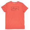 Active "Outline" Tee Man, Cayenne