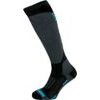 Wool Sport Junior ski socks, black/blue