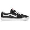 SK8-LOW SHOES, Black-True White