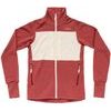 Egga Grid Merino Jkt Wmn Marsala/Offwhite