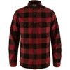 Övik Heavy Flannel Shirt M Red-Black