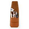 Nickel manicure set leather 5 pcs Tabacco