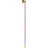 LEKI HRC max, bright red-neonyellow-carbon structure