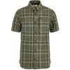 Abisko Hike Shirt SS M Laurel Green-Chalk White