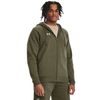 UNDER ARMOUR Rival Fleece FZ Hoodie-GRN