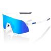 S3 - Matte White - HiPER Blue Multilayer Mirror Lens