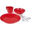 Cascadian 1 Person Table Set red