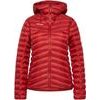 Albula IN Hooded Jacket Women dark mammut red