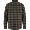 Skog Relaxed Shirt M Laurel Green-Dark Navy