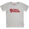 Kids Fjällräven Logo T-shirt Grey-Melange