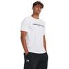 UA CAMO CHEST STRIPE SS-WHT