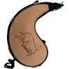 Leather Wine Bota Water Canteen Kidney Shape 2000 ml
