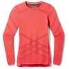 W INTRAKNIT THERMAL MERINO BL CREW, scarlet-black cherry