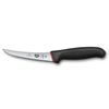 Dual Grip, boning knife, 12cm, straight, super flex, black/red