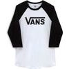 Classic Vans Raglan-B White/Black