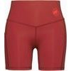 Massone Short Tights Women dark mammut red