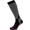 Wool Sport Junior ski socks, black/red