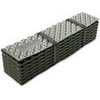 Fold L Alu Silver 186 x 56 x 2 cm Green