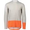 MTB Pure LS Jersey Granite Grey/Zink Orange