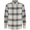 Övik Twill Shirt M Chalk White-Dark Navy