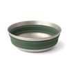 Detour Stainless Steel Collapsible Bowl - M, Laurel Wreath Green