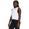 Rush Energy Crop Tank, White / Black