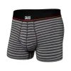 SAXX NONSTOP STR CTN TRUNK, Hiker Stripe-Grey