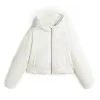 MTE FOUNDRY CROP PUFF HOOD marshmallow
