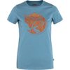 Arctic Fox Print T-shirt W Dawn Blue