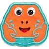 Velcro badge Crab - orange