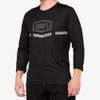 100% AIRMATIC 3/4 Sleeve Jersey Black