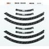 BONTRAGER Decal Aeolus Comp Black/Anthracite Front/Rear