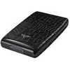 Credit Card Case RAZOR Fan - leather Croco Black