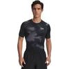 UA HG Armour Printed SS-BLK