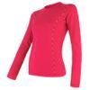 SENSOR MERINO AIR ladies long sleeve shirt magenta