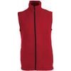 FLEECE Vest red