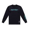SKYLINE RIDE TEE SIGNATURE BLACK / REAL TEAL