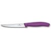 Swiss Classic, steak & pizza knife, 11cm, wavy, purple
