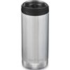 KLEAN KANTEEN TKWide w/Café Cap - Brushed Stainless 355 ml