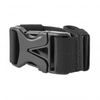 BELT BUCKLE 40 MM, BLACK - NOIR