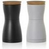 TWIN, černá a šedá, dub/plast, 13,3 cm